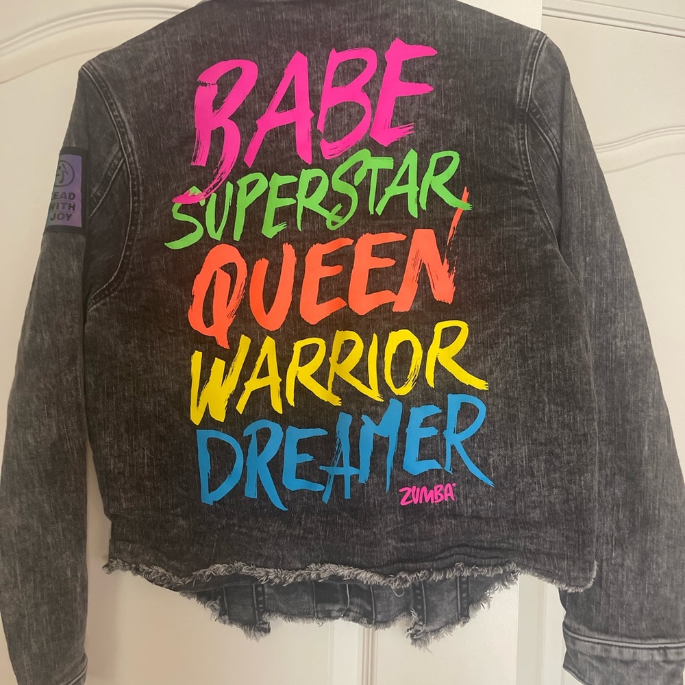 Zumba Fitness Jean Jacket